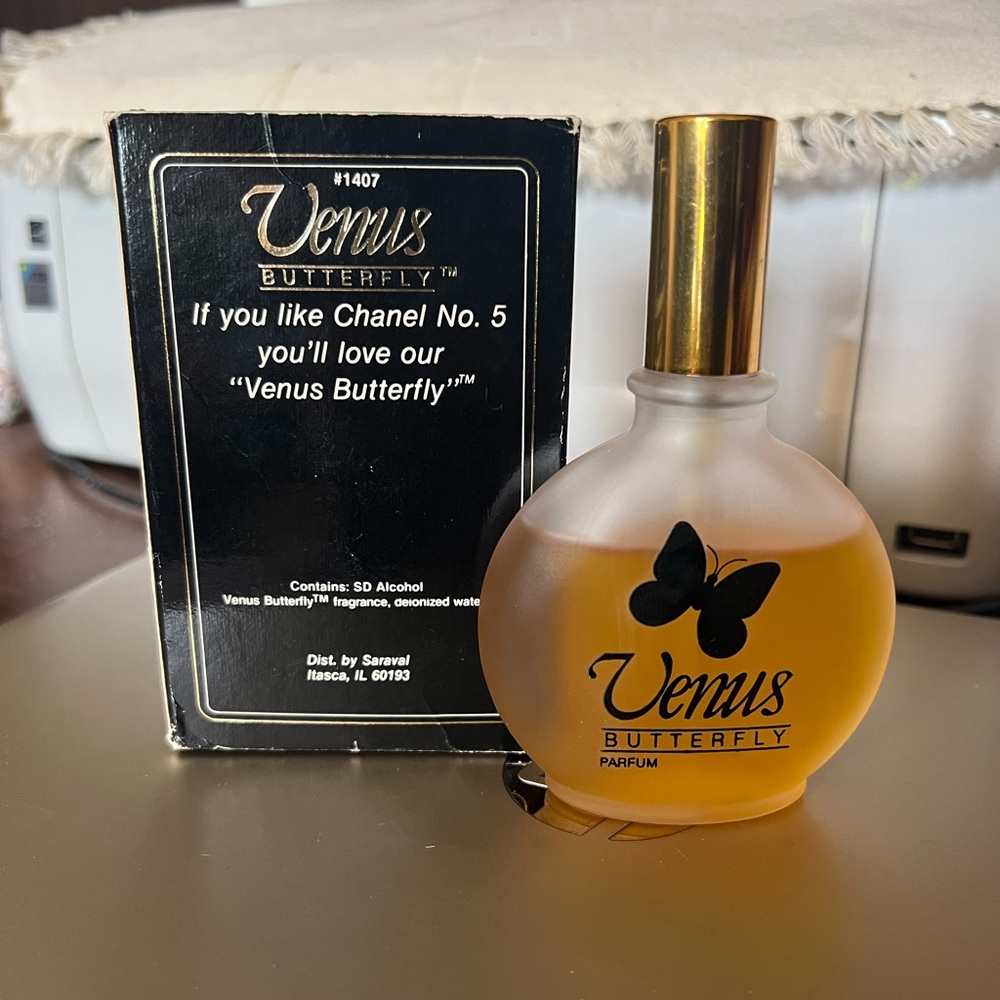 Vintage Rare Venus Butterfly Parfum